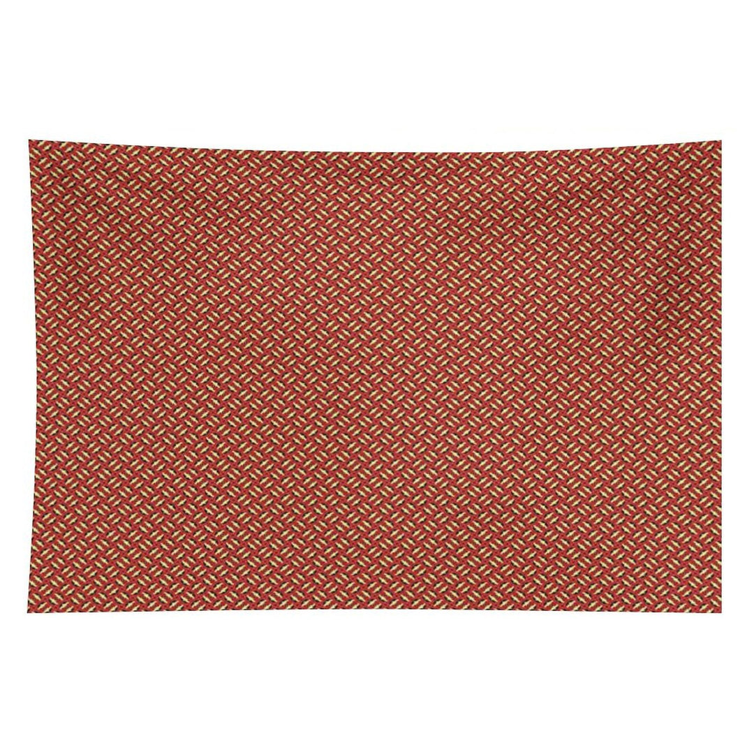 Red And Yellow Alternating Bouquet Tapestry