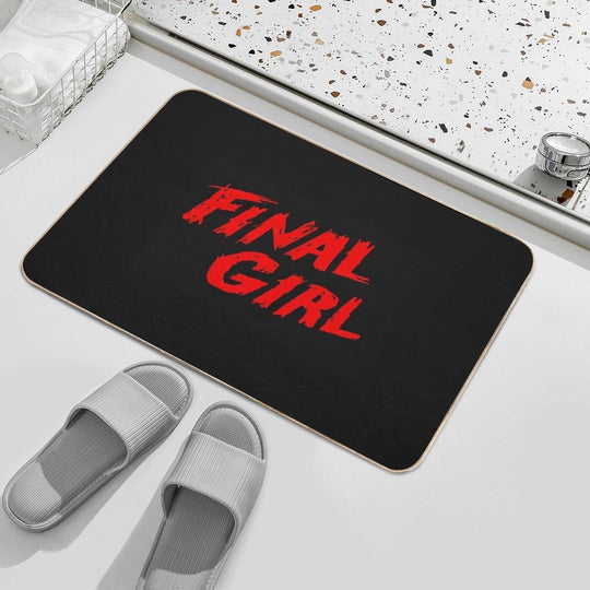 Final Girl Wines Logo  Repositionable Bath Mat