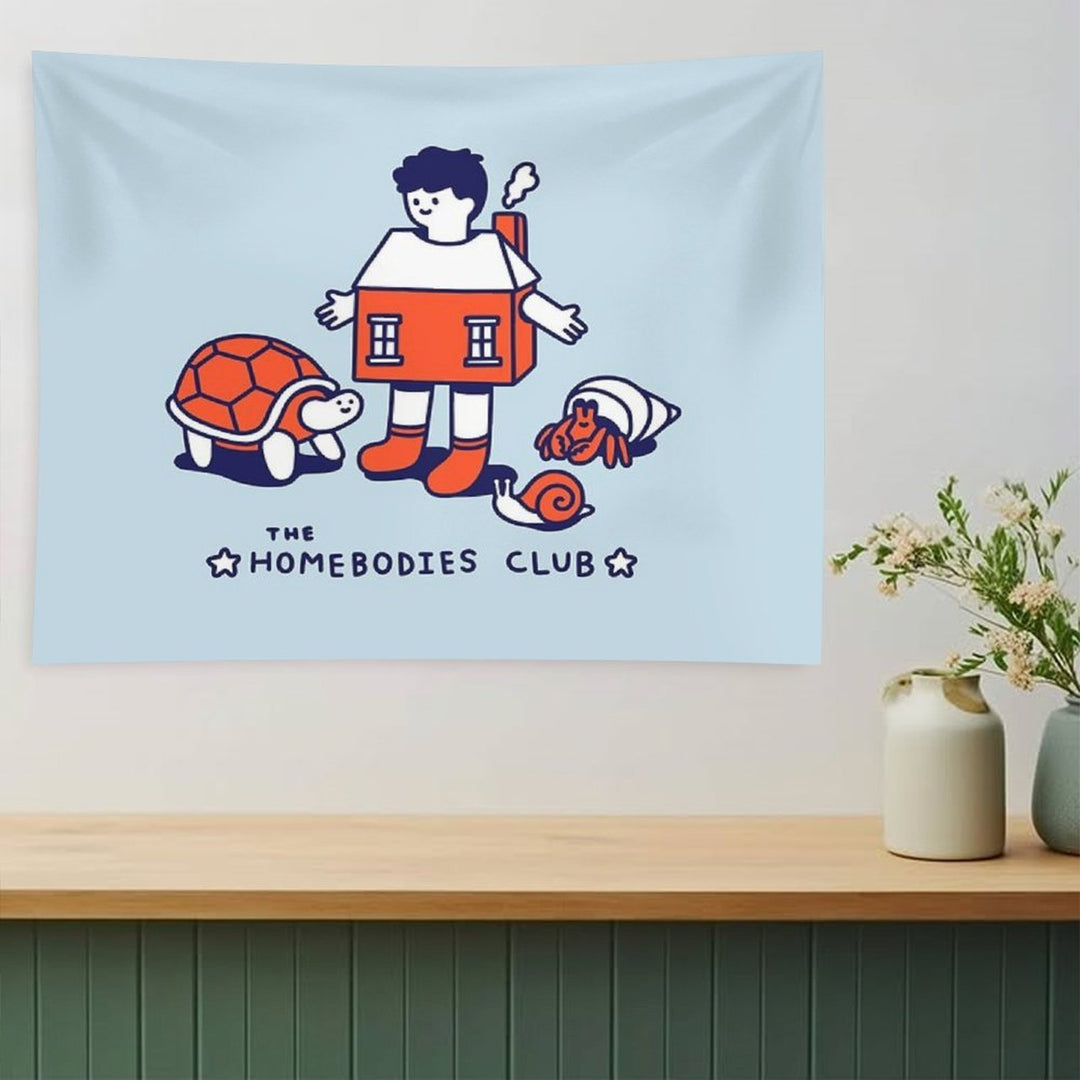 The Homebodies Club Tapestry