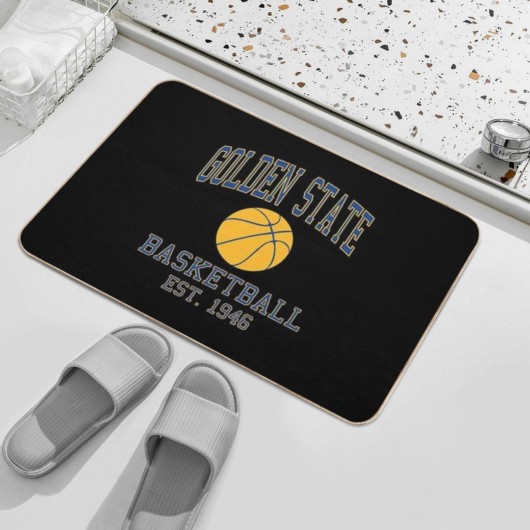 Golden State Basketball  Pet-Safe Bath Mat