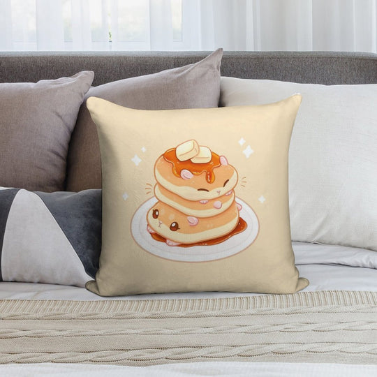 Hamcakes Soft High-Density Material Throw Pillow