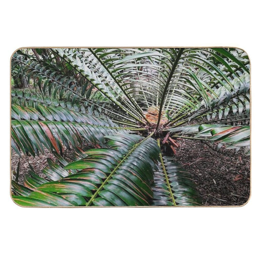 Cycad  Slip-Resistant Bath Mat