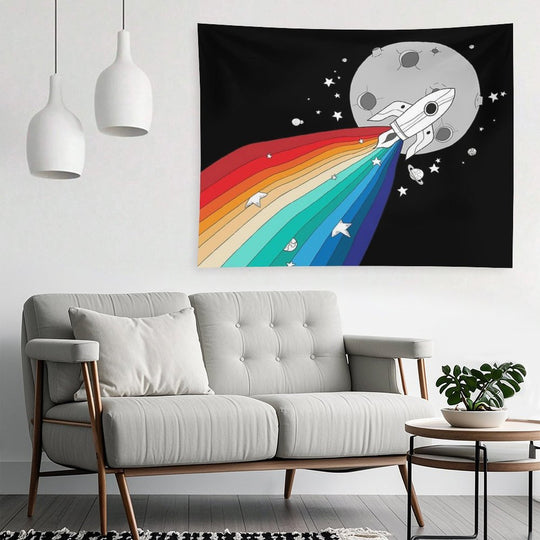 Pride Rocket Tapestry