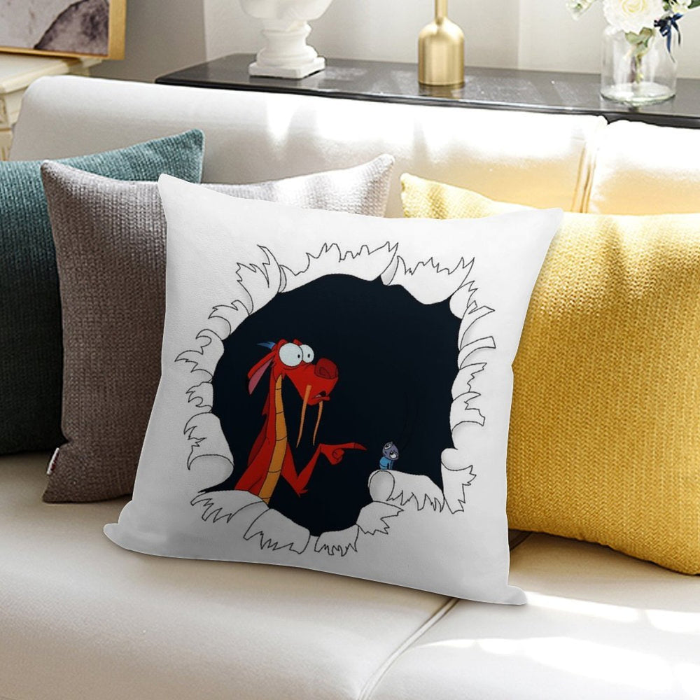 He Did It Soft Home Decor Throw Pillow