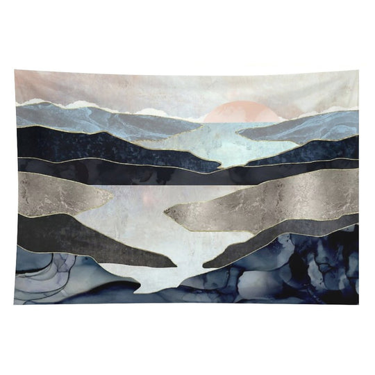 Blue Mountain Lake Tapestry