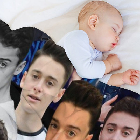 Noah Schnapp Photo Collage All-season Throw Blanket
