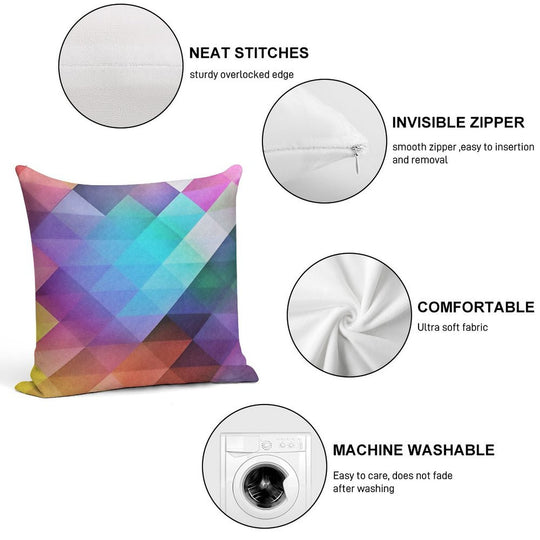 Pattern 12 Soft Anti-Pilling Throw Pillow