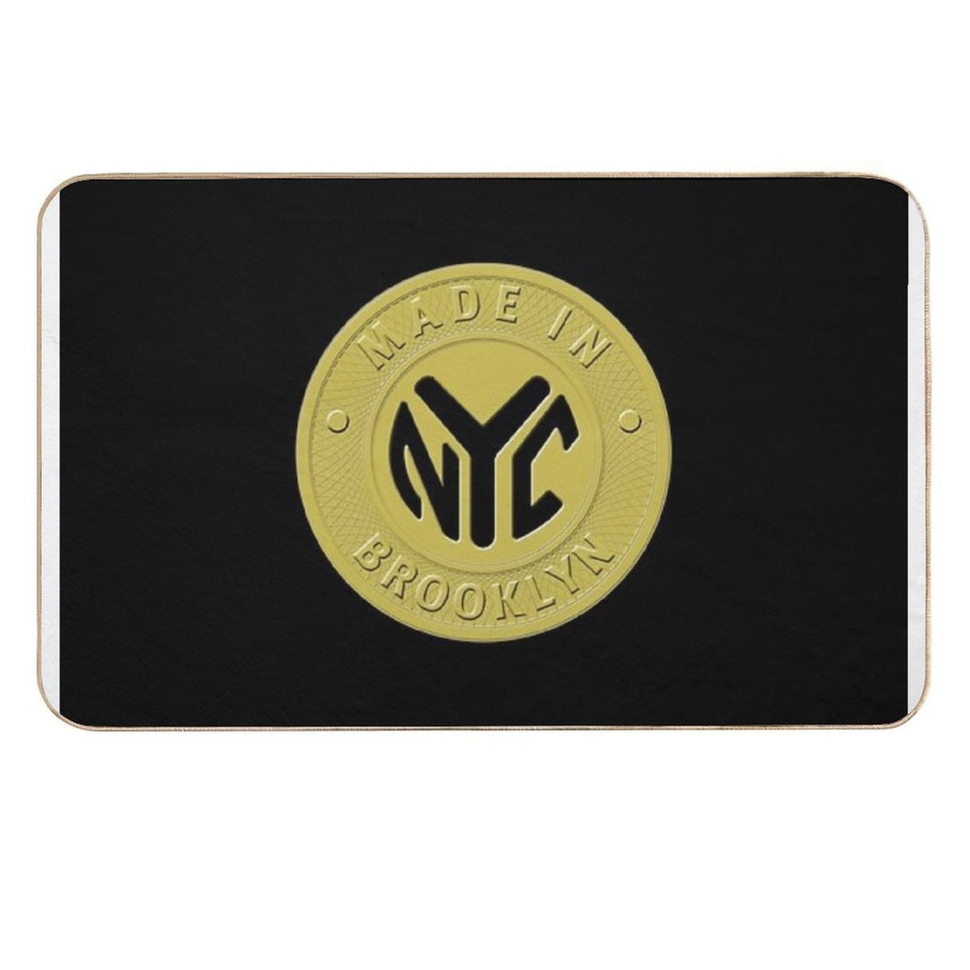 Made In New York Brooklyn  Eco-Friendly Bath Mat
