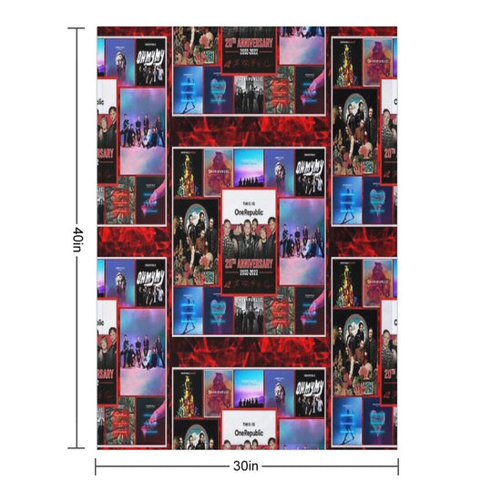 Greatest Albums 20th Anniversary 2002-2022 Gift-ready Throw Blanket