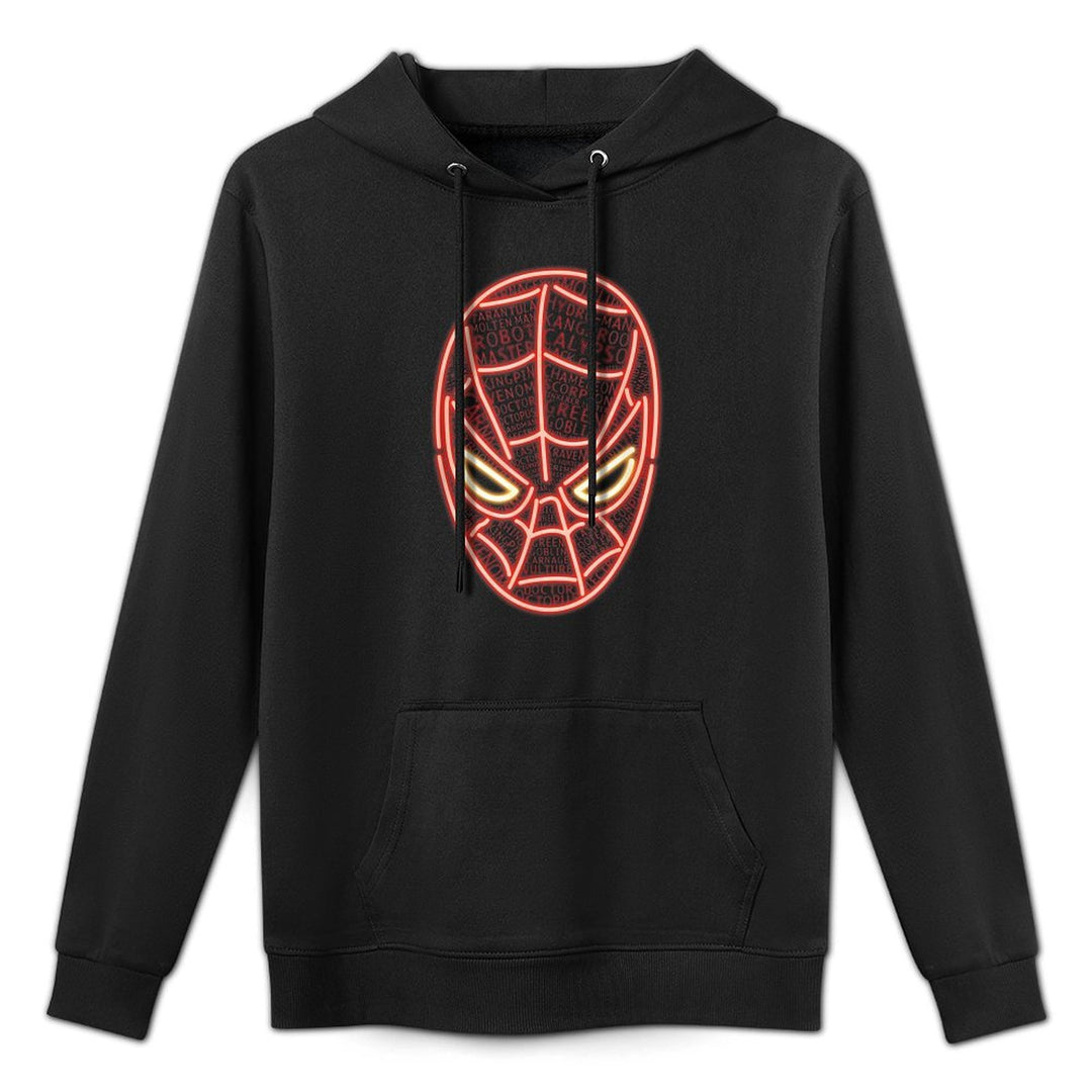 Marvel Spider-Man Foes Neon Easy Care Hoodie