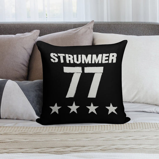 STRUMMER - 77 Soft Easy Maintenance Throw Pillow