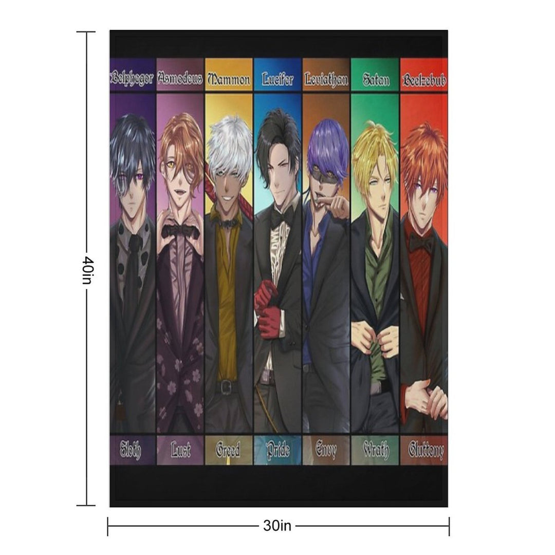 Obey Me Velvety-soft Throw Blanket