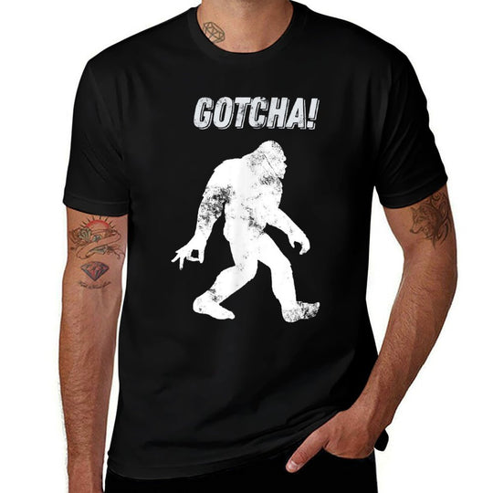 Bigfoot Circle Game Gotcha Meme Ok Hand T  Summer-ready Fabric T-Shirt
