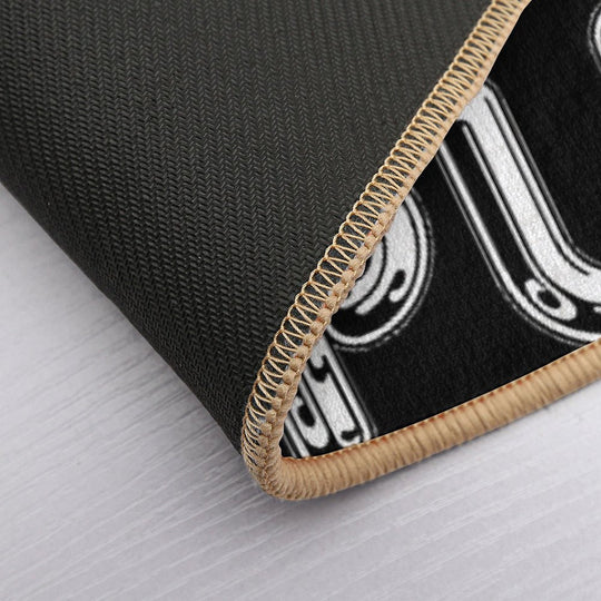 Custom Pulp Hits Band  Eco-Friendly Bath Mat