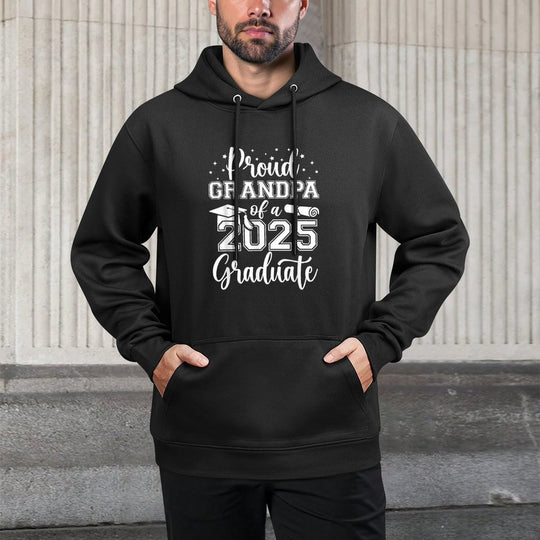 Grandpa Senior 2025 Proud Grandpa Of A Class Of 25 Graduate Casual Wear Hoodie