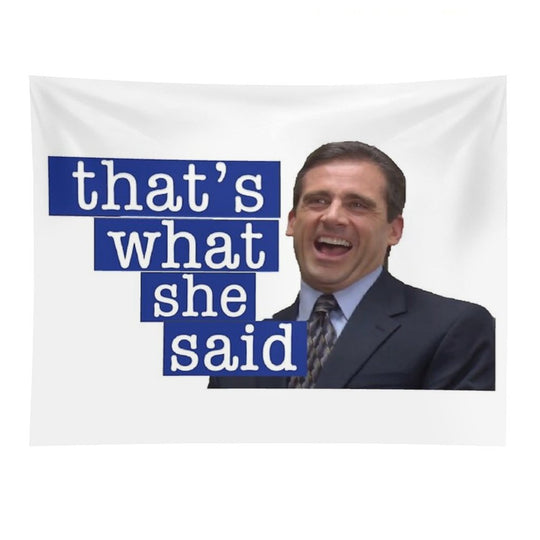 The Office That’s What She’s Said Tapestry