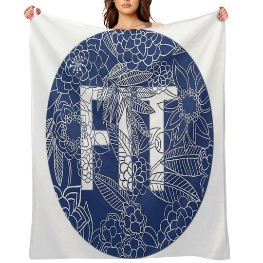 FIT Blooms Sustainable Throw Blanket