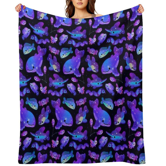 Ocean Constellations Premium Throw Blanket