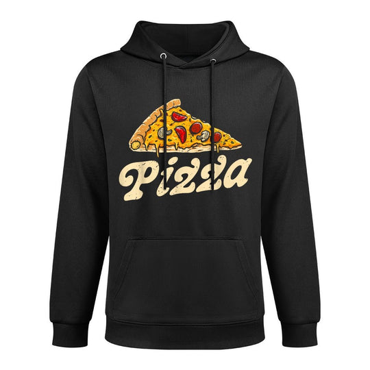 Pizza Day Retro Vintage 60s 70s Women Men Italian Food Lover Pilling-Resistant Hoodie