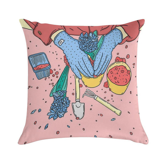 Reincarnation Soft Multiple Sizes Throw Pillow