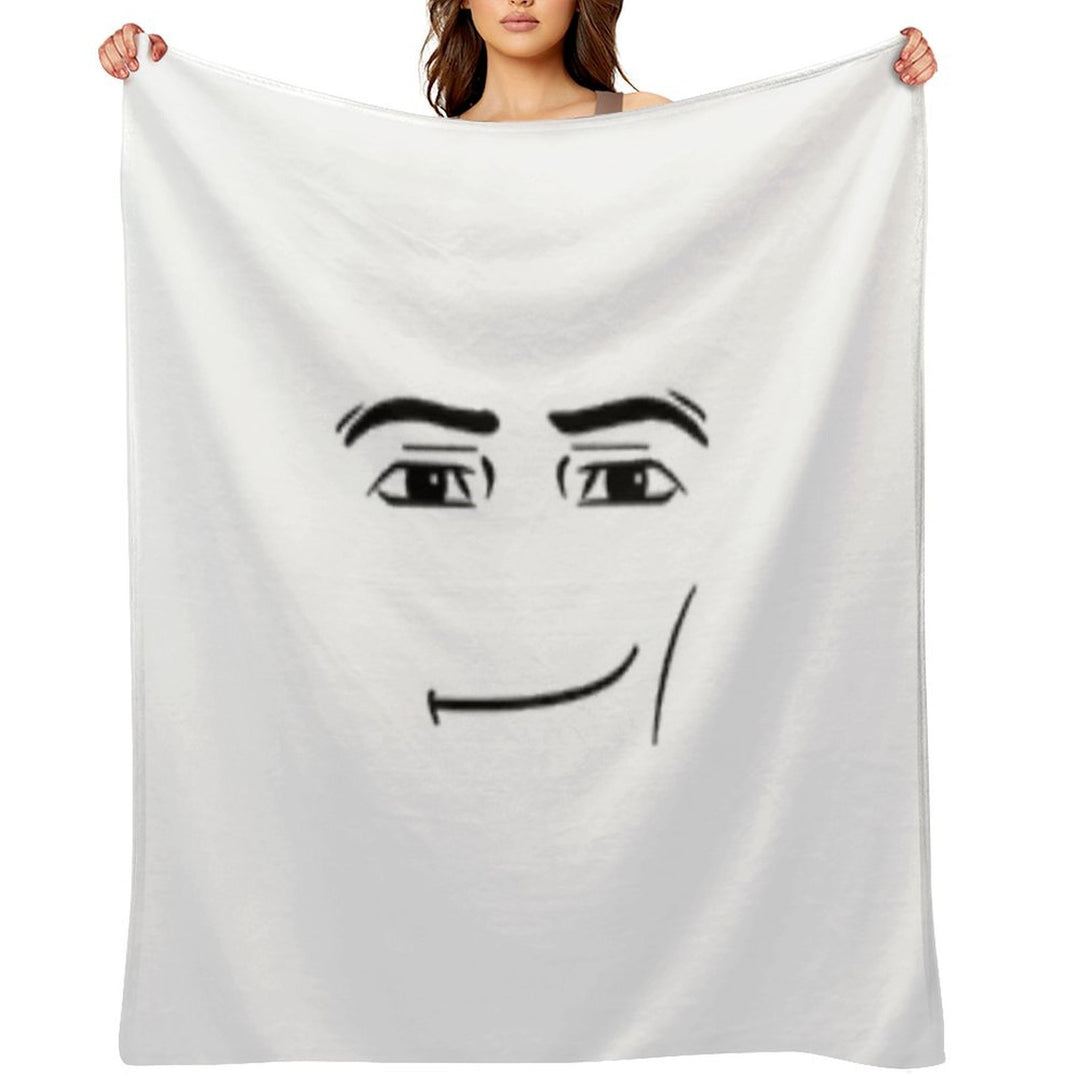 The Man Face Comfort Throw Blanket