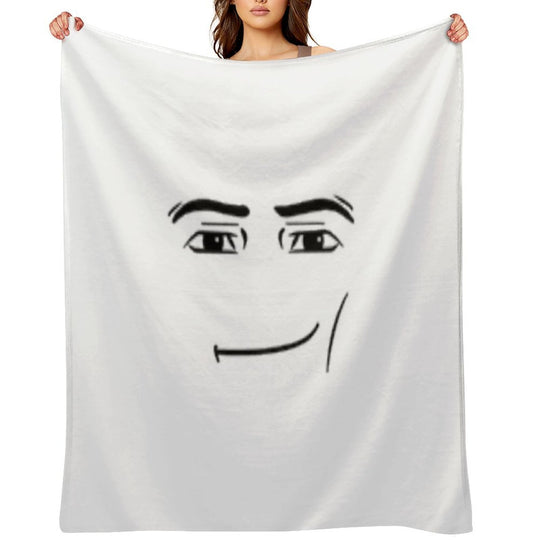 The Man Face Comfort Throw Blanket