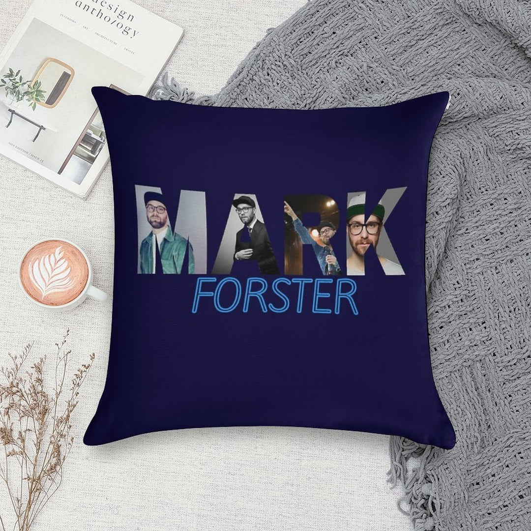 Mark Forster Hoodie  Mark Forster Graphic T Shirt Soft Short Plush Fabric Throw Pillow
