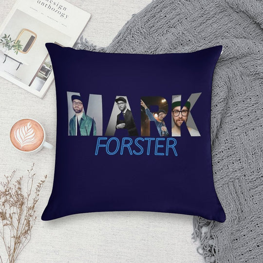 Mark Forster Hoodie  Mark Forster Graphic T Shirt Soft Short Plush Fabric Throw Pillow