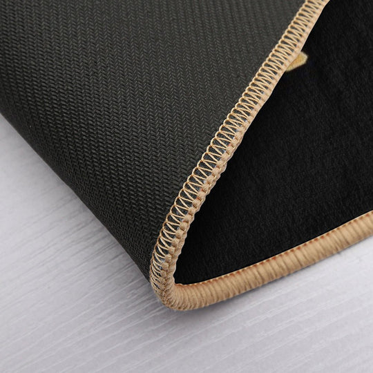 Golden Retriever Holiday Christmas Light - Golden Retriever Christmas in Santa Hat Holiday Santa Dog  Non-Slip Bath Mat