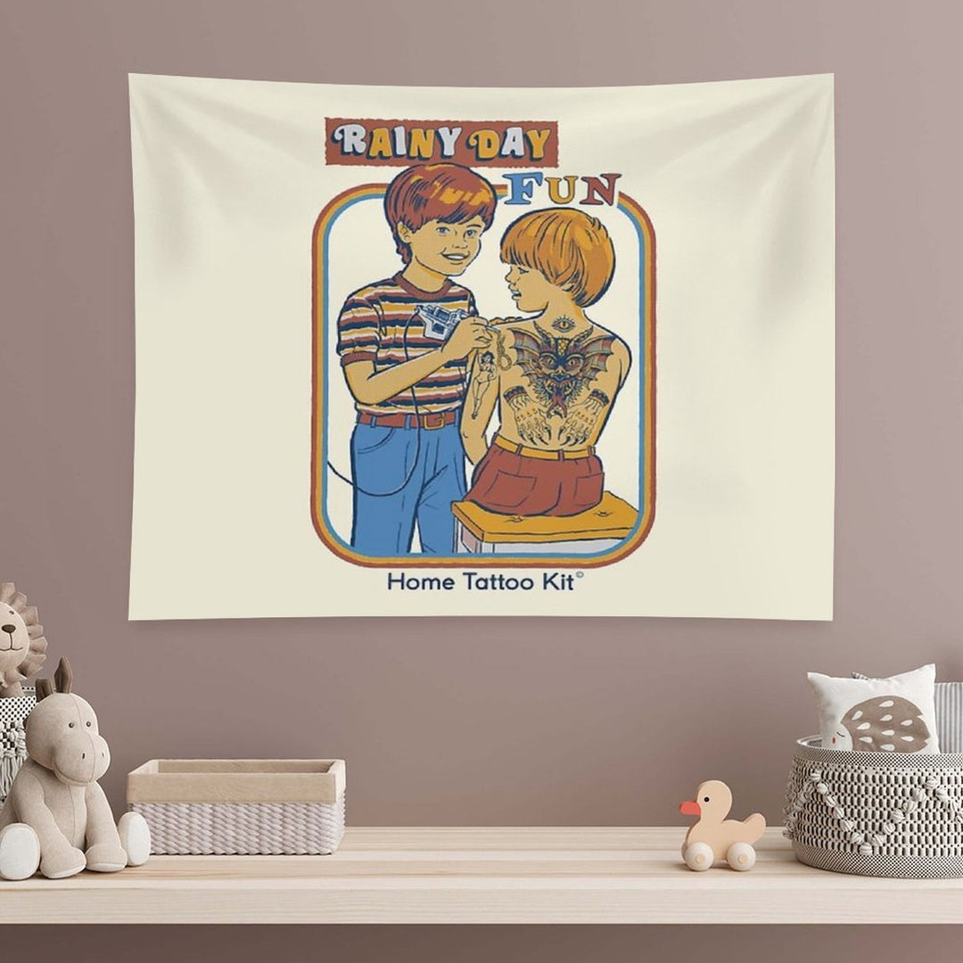 Rainy Day Fun Tapestry