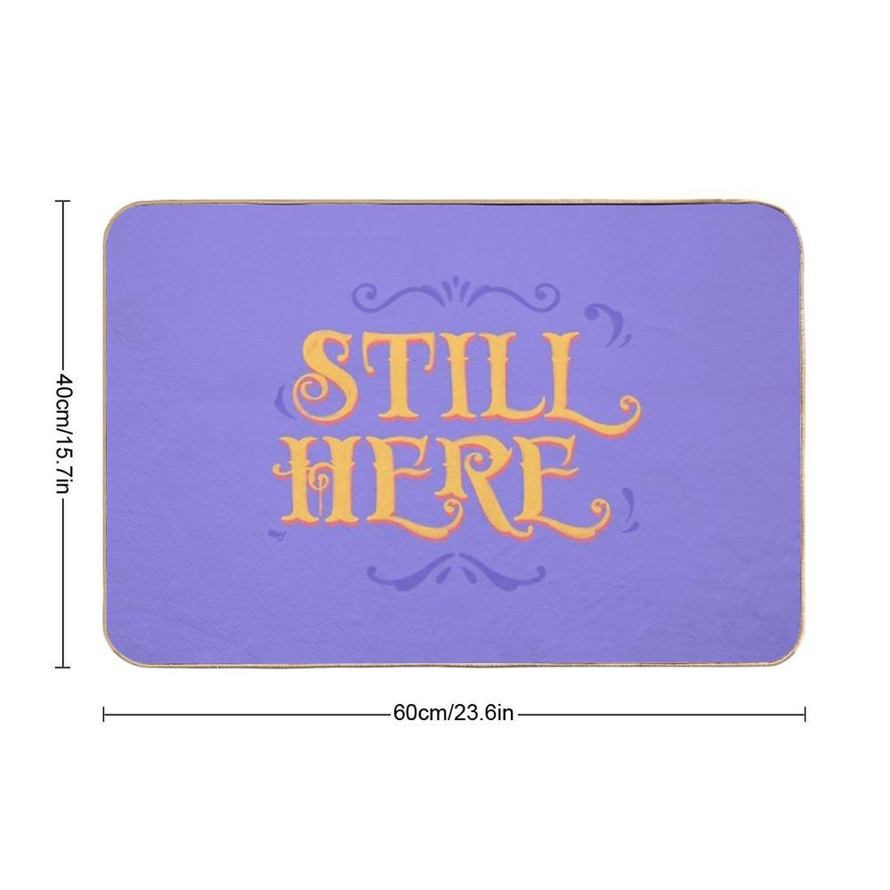 Still Here 19th Century  Versatile Bath Mat