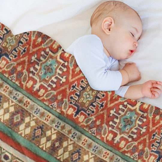 Pattern Design Plush Throw Blanket