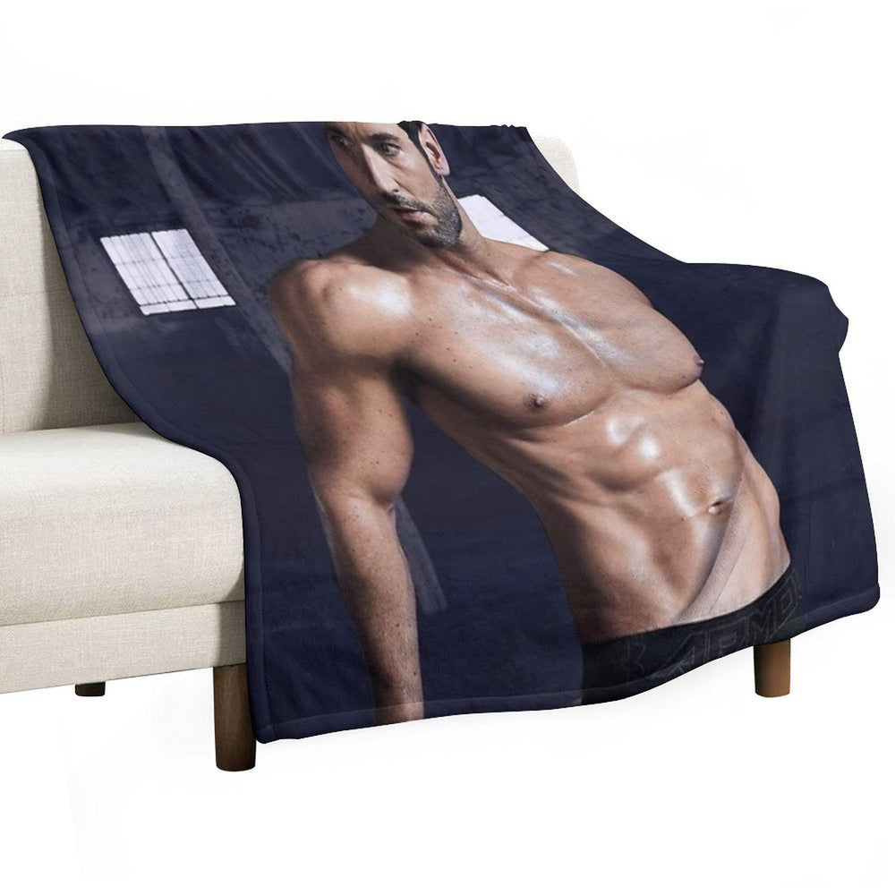 Tom Ellis Shrink-resistant Throw Blanket