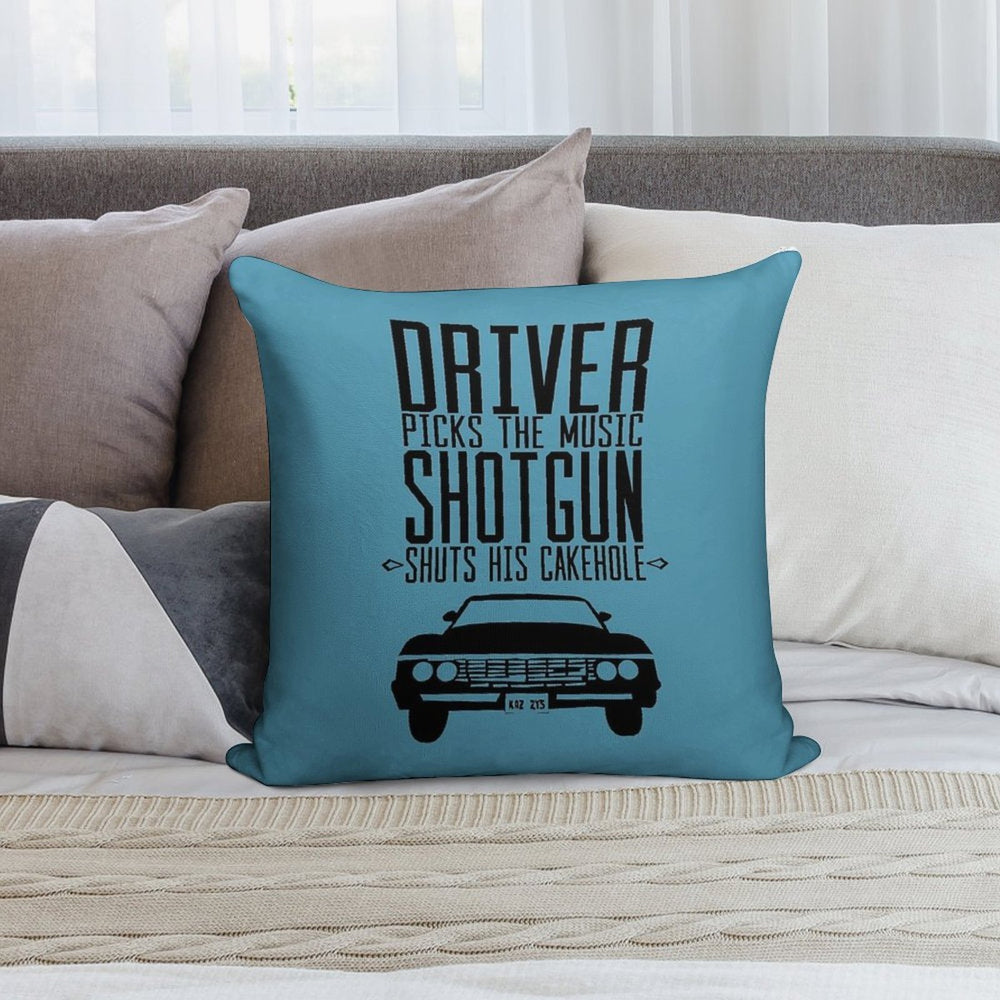 Supernatural Quote Soft Skin-Friendly Throw Pillow