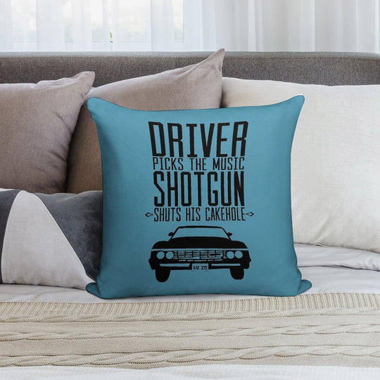 Supernatural Quote Soft Skin-Friendly Throw Pillow