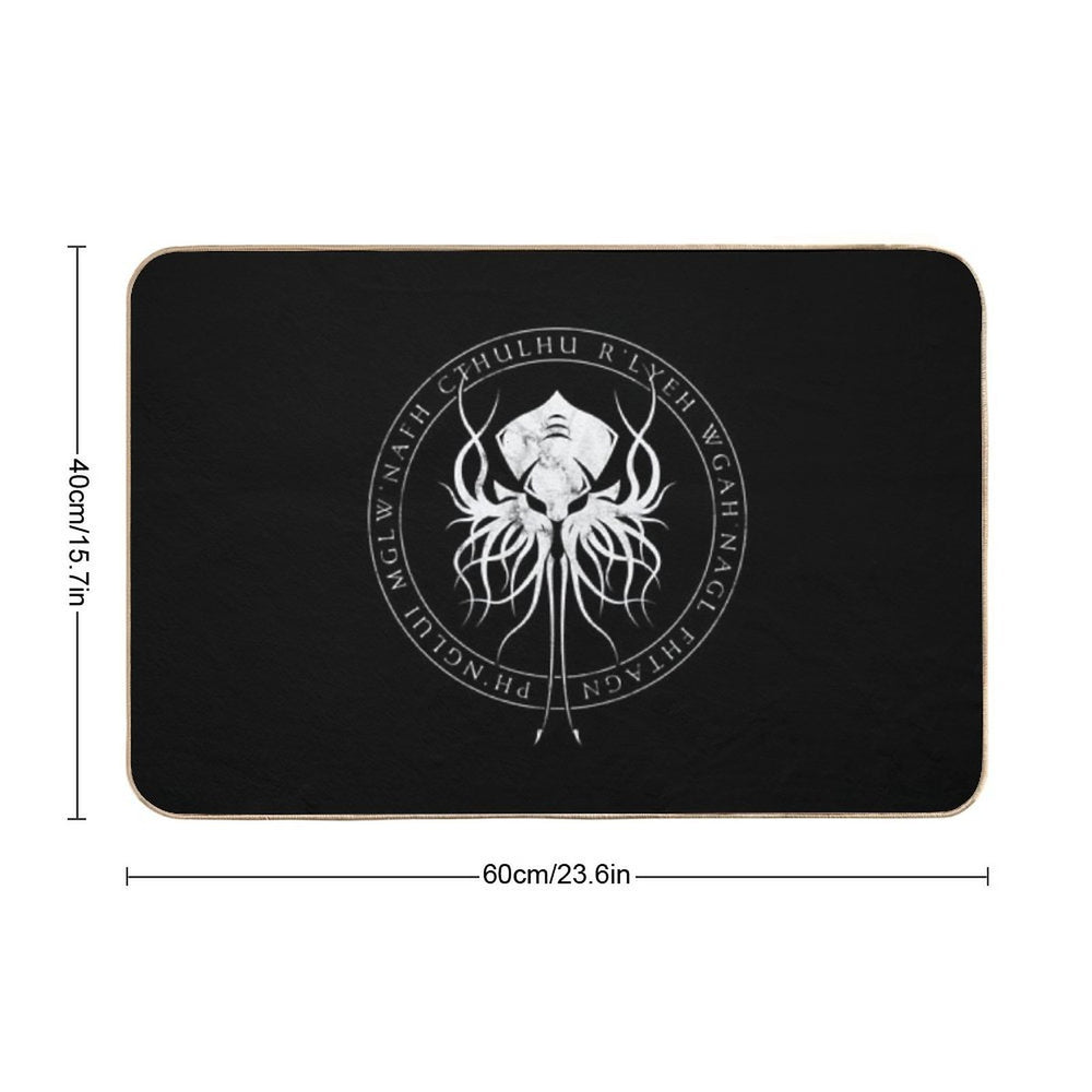 Cthulhu Sigil  Rapid-Drying Bath Mat