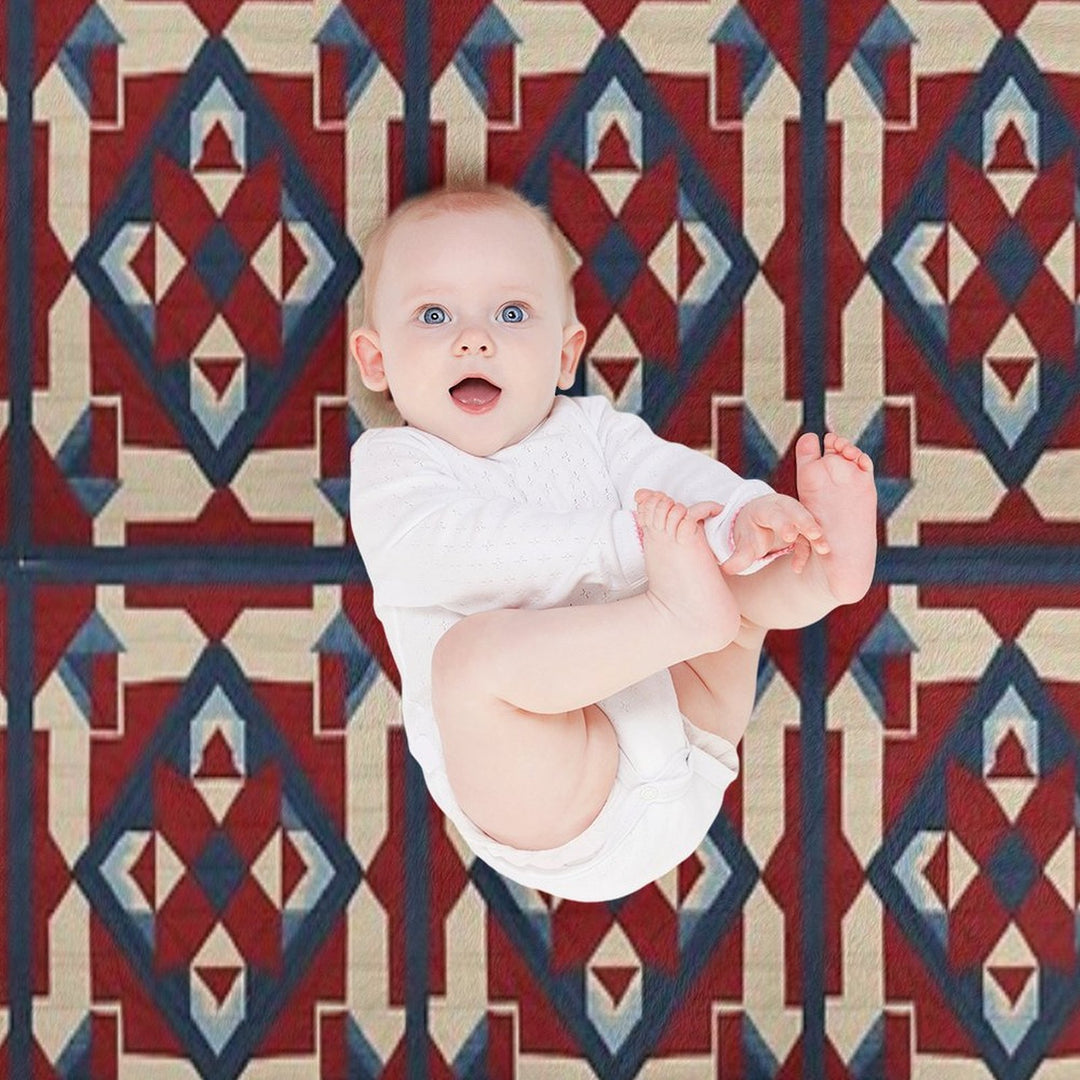 Frontier Echoes Shrink-resistant Throw Blanket