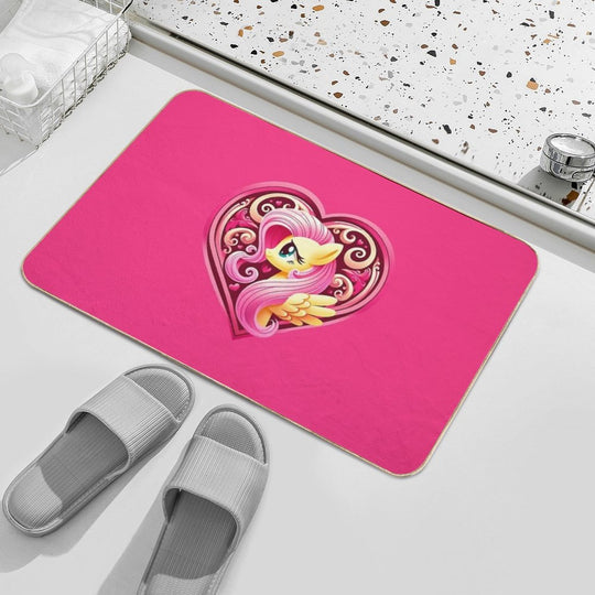 Fluttershy  Dirt-Trapping Bath Mat