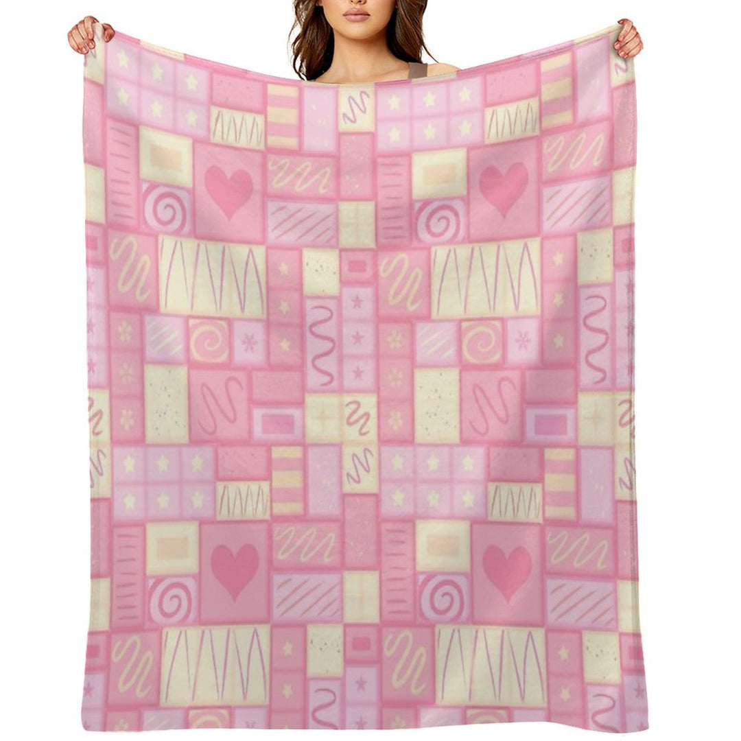 Strawberry Chocolate Premium Throw Blanket