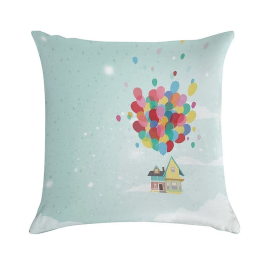 Adventure Is Out There Soft Hidden Zipper Throw Pillow