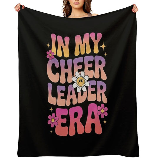 In My Cheer Leader Era Youth Cheerleader Compact Throw Blanket