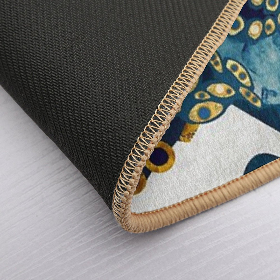 Metallic Octopus VI  Easy To Clean Bath Mat