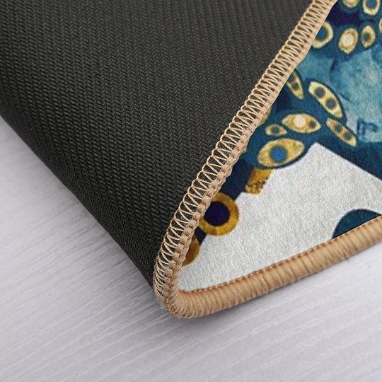 Metallic Octopus VI  Easy To Clean Bath Mat