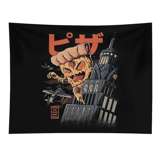 Pizza Kong Tapestry