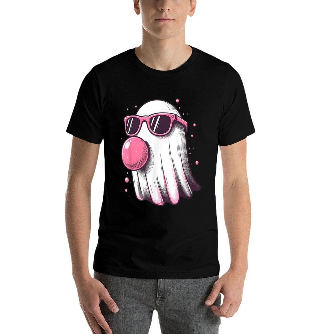 Cute Little Ghost Pastel Goth Bubble Gum Cool Halloween  Moisture-wicking T-Shirt