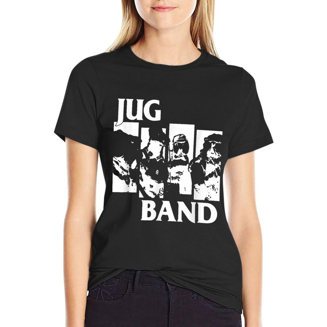 Retro Jug Christmas Band  Soft T-Shirt