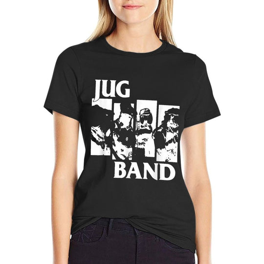 Retro Jug Christmas Band  Soft T-Shirt