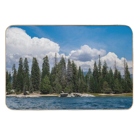 Shaver Lake in Summer  Multi-Purpose Bath Mat