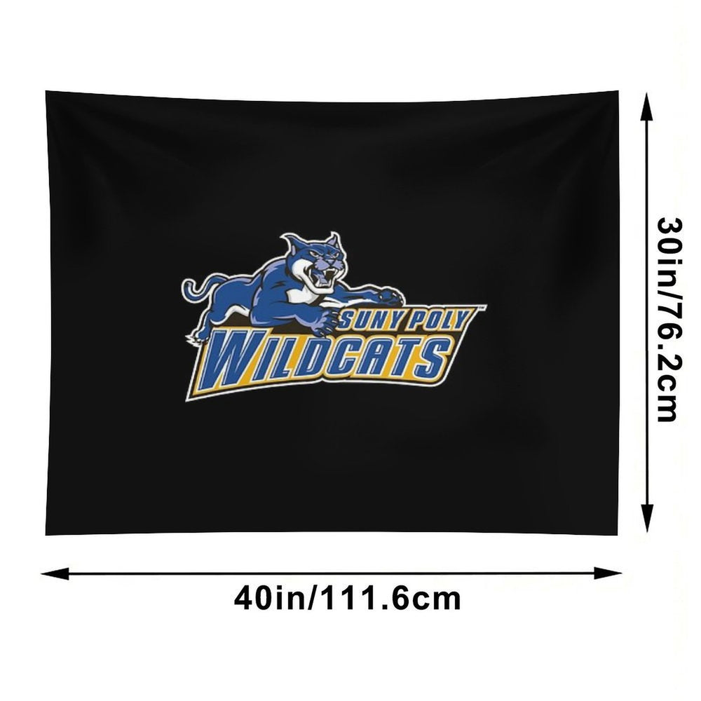 SUNY Wild Cats Tapestry