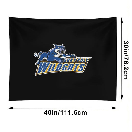 SUNY Wild Cats Tapestry